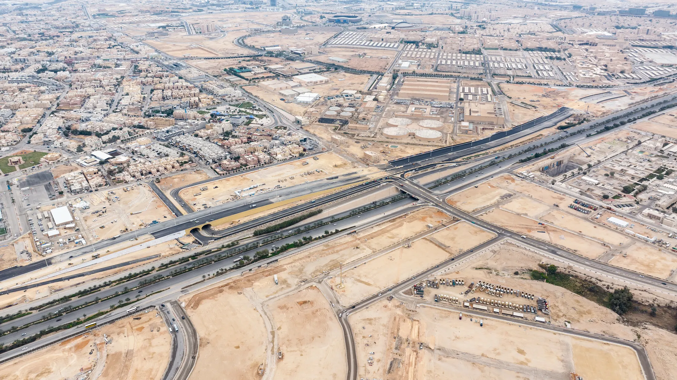 Wadi Hanifa Interchange, Riyadh